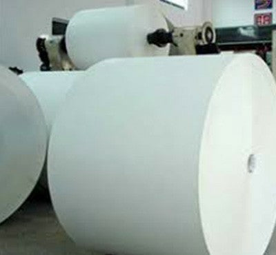 Jumbo thermal paper roll 633mm dark image paper roll  virgin jumbo reels
