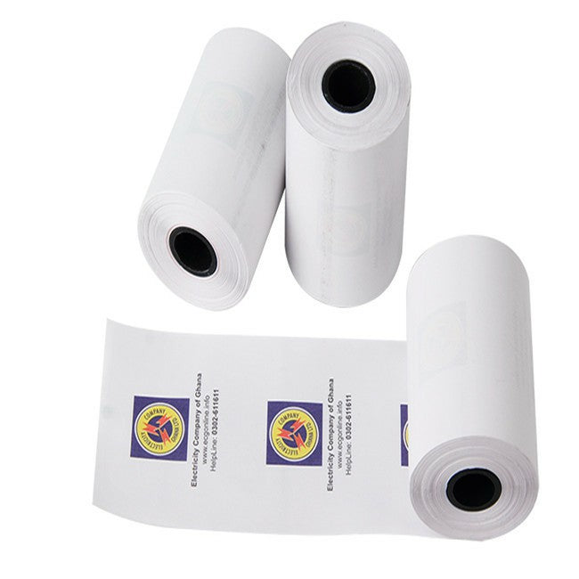 Customized printed  Cash register paper Thermal paper rolls 57*40mm 80*80mm 60g 70g