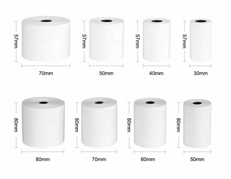 Premium quality thermal paper 3 1/8 x 230 thermal printer receipt paper rolls wholesale