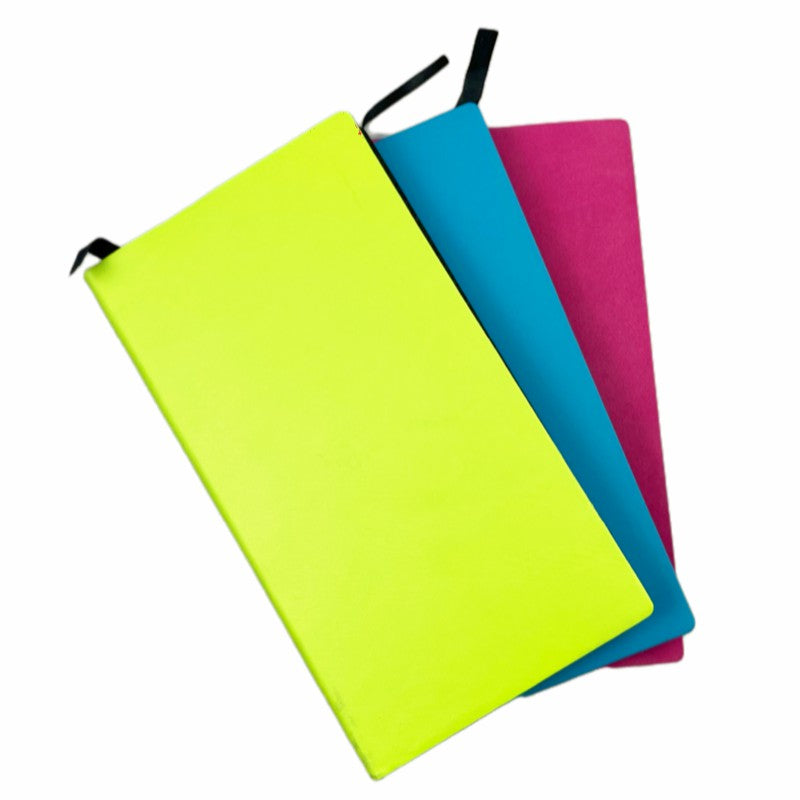 Customize color printing  PU leather soft cover  diary planner journal notebook school student exercise book