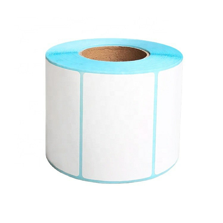 Factory Direct Wholesale 60*40(mm)*700 pcs/roll White Thermal Label Roll Adhesive Sticker