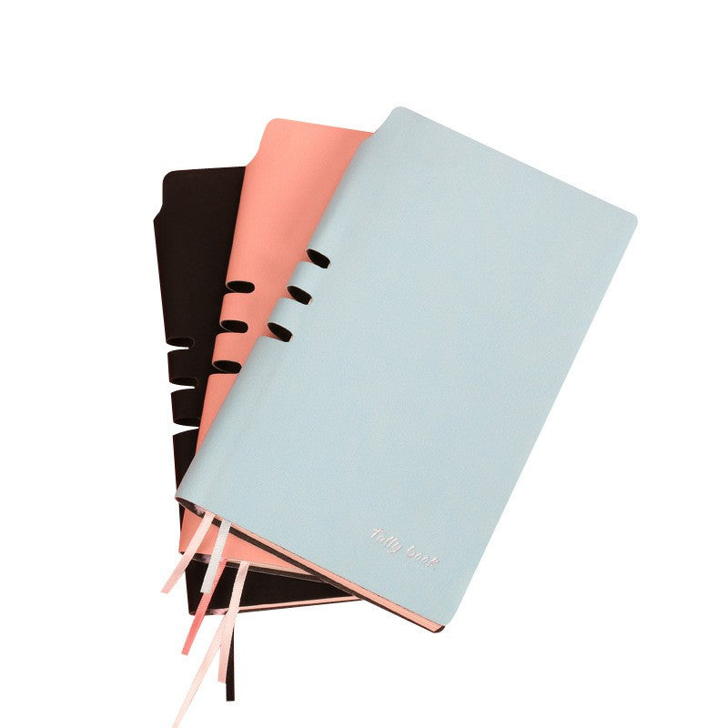 Wholesale fashion hand book set business student mini simple printable LOGO notebook book