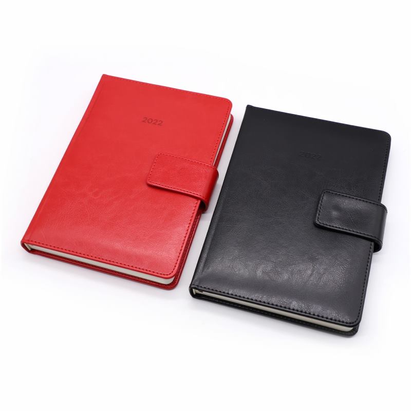 Hardcover 2022 newest leather diary custom new style notebook