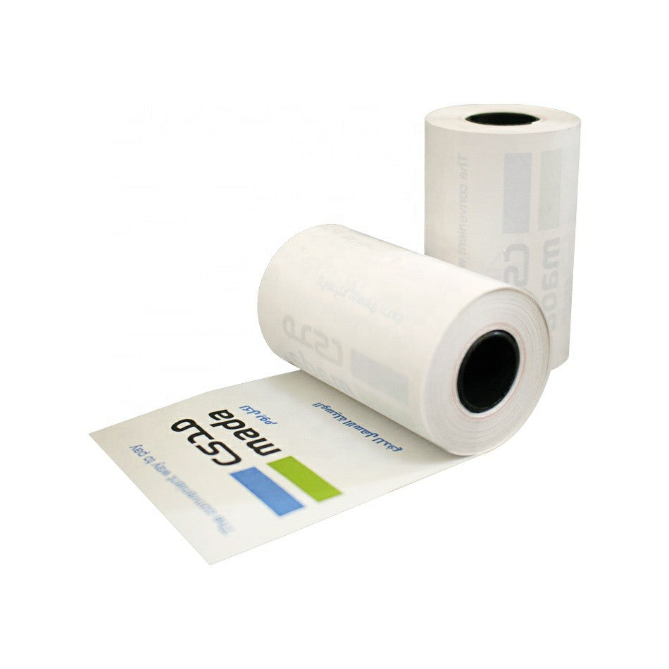 57mm Custom Pre Printed Credit Card Machine Mini POS Printer Paper X 40 Thermal Receipt Paper Rolls Cash Register Paper CN;GUA