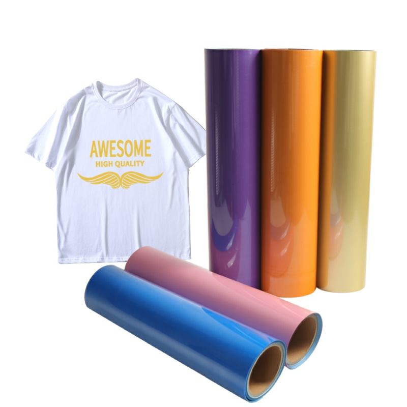 PU Matte vinyl heat press near me permanent heat transfer paper thermal press transfer tape for leather  Gunangyintong