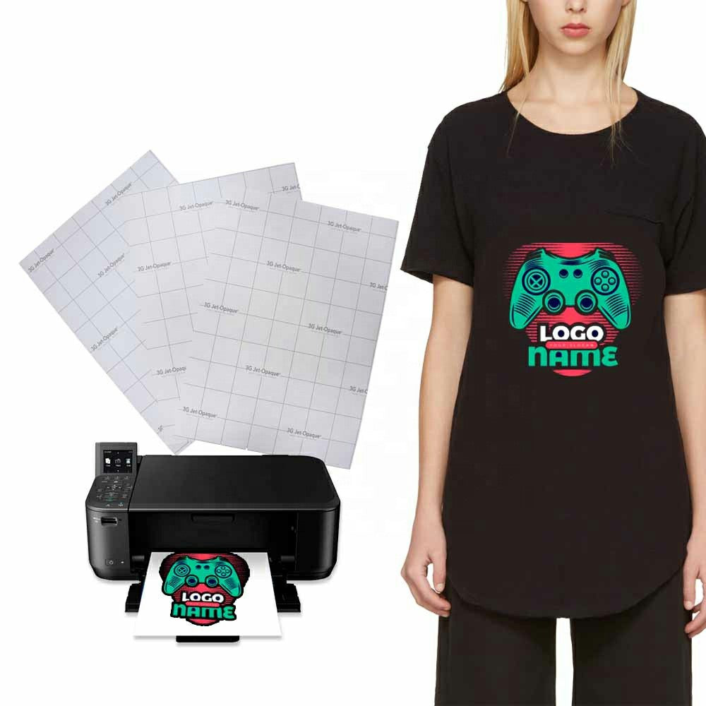 Neenah A4 Size Dark Color Inkjet 3G Jet Opaque Heat Transfer Paper