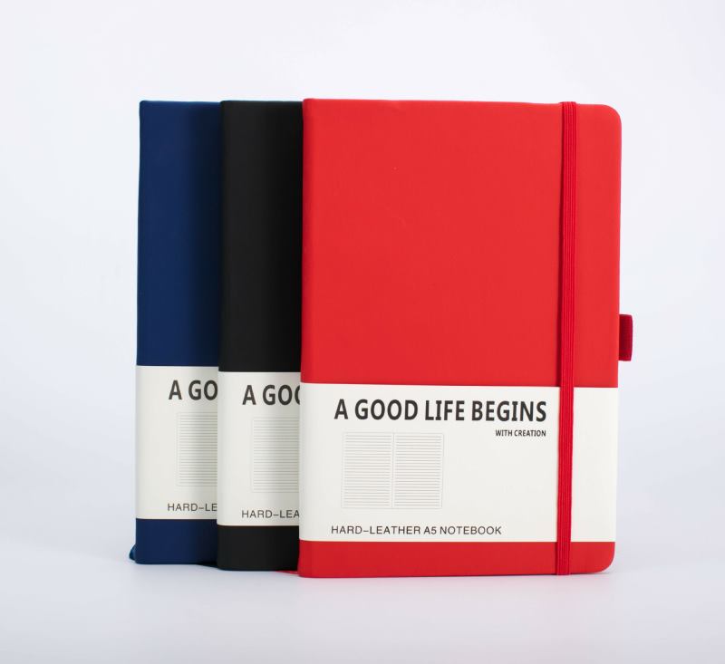 Custom Printing Note Book A5 Diary B5 Soft Cover Agenda Customizable Leather Journal Hardcover Planner Lined PU Cover Notebook