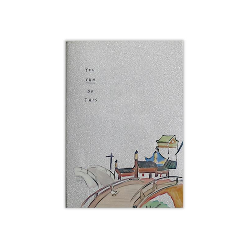 B5 Fancy Cover Customized Logo Economic School Sublimation Cute Journal Diary Planners Paper Notebook