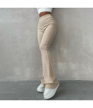 Bomblook M22PT447 Fall 2024 Women Clothes Streetwear Flares Women's Trousers Long Pant Yoga wide Leg