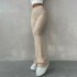 Bomblook M22PT447 Fall 2024 Women Clothes Streetwear Flares Women's Trousers Long Pant Yoga wide Leg